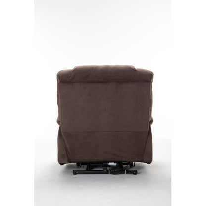 Power Lift Recliner Chair for Elderly- Heavy Duty and Safety Motion Reclining Mechanism-Fabric Sofa Living Room Chair