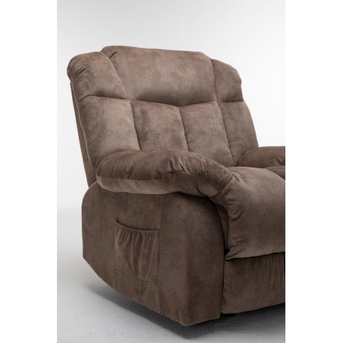 Power Lift Recliner Chair for Elderly- Heavy Duty and Safety Motion Reclining Mechanism-Fabric Sofa Living Room Chair