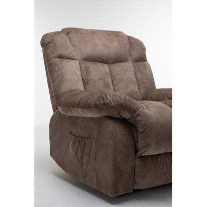 Power Lift Recliner Chair for Elderly- Heavy Duty and Safety Motion Reclining Mechanism-Fabric Sofa Living Room Chair