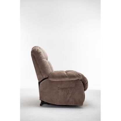 Power Lift Recliner Chair for Elderly- Heavy Duty and Safety Motion Reclining Mechanism-Fabric Sofa Living Room Chair