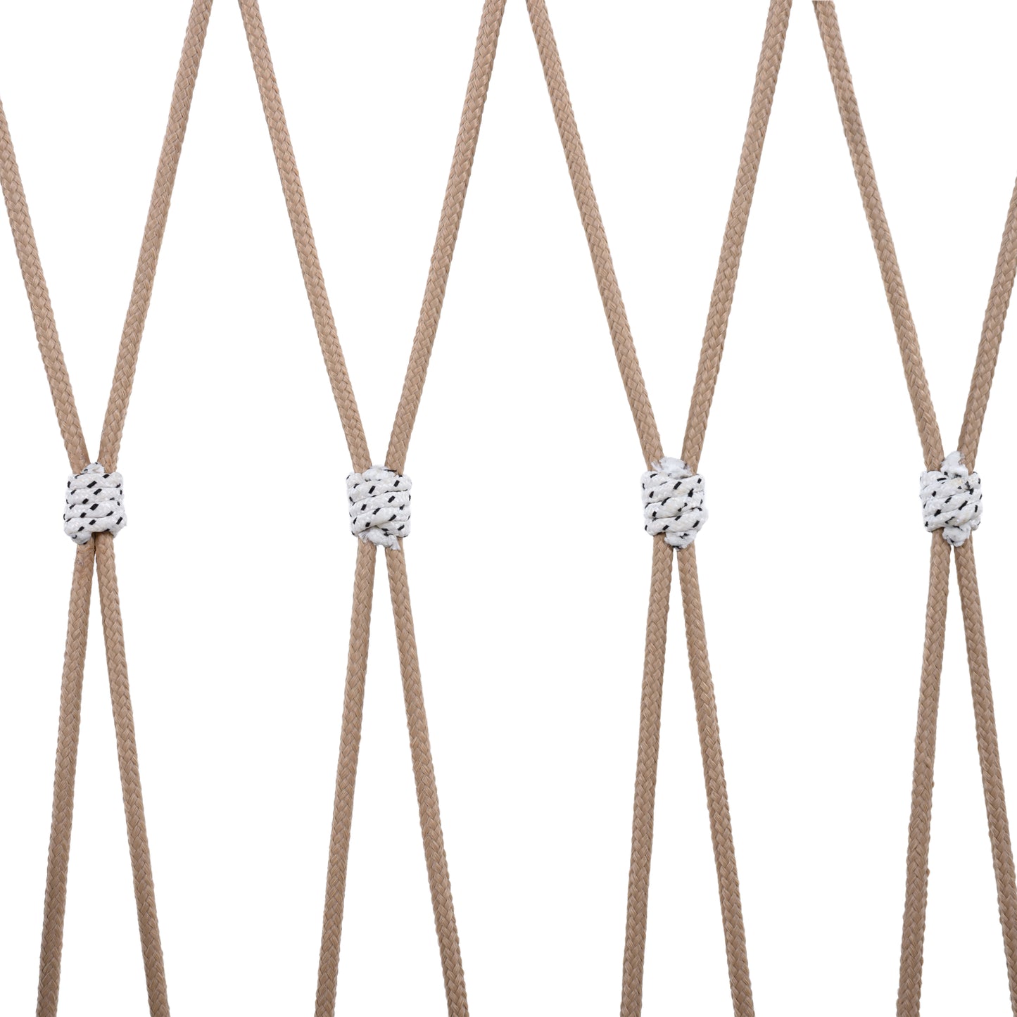 3-Piece Bohemian Outdoor Furniture Set with 2 Lounge Chairs & Glass Top Side Table - Handwoven Rope & Powder-Coated Steel Frame - Waterproof Cushions Patio Conversation Set for Garden, Poolside