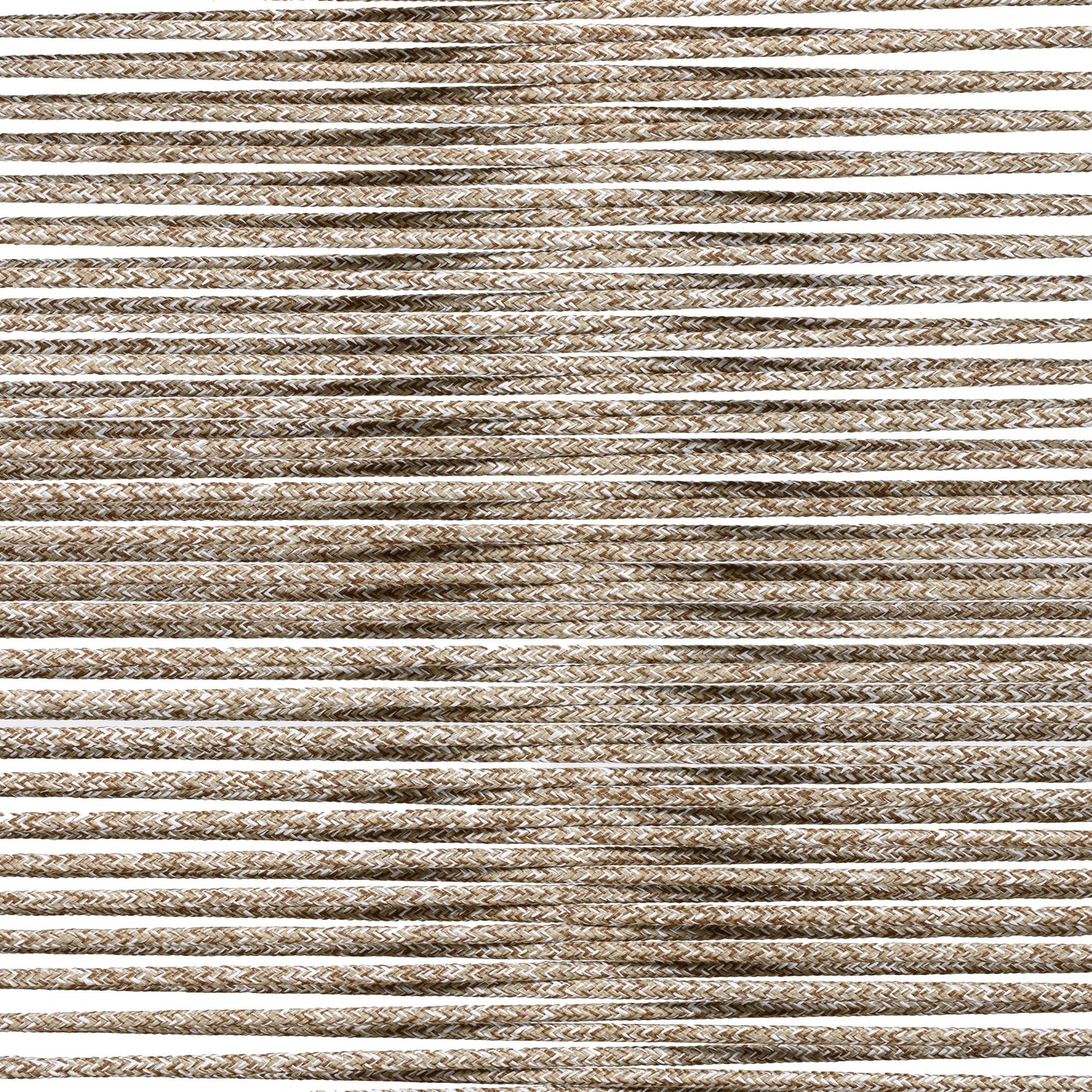 Outdoor Dining Chairs Set of 2, Teak Finish Wood Frame and Mix Brown Rope, Natural Courtyard Style, 400lbs Capacity