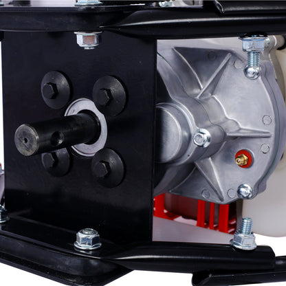 V-Type 52CC 2 Stroke Gas Post Hole Digger One Man Auger EPA Machine Plant Soil Digging Fence withHole Digger Replacement Auger Bits L4"+L6"+L8"+L12"