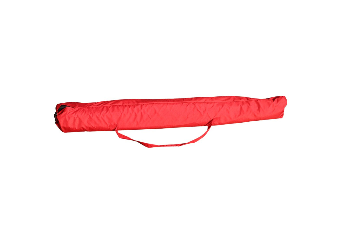 8.8 feet Outdoor Aluminum Patio Umbrella, Patio Umbrella, Market Umbrella with 42 Pound Square Resin Umbrella Base, Push Button Tilt and Crank lift, Red