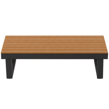 Outdoor Sectional Sofa Set Patio Conversation Set Patio Seating Group Outdoor Daybed with Adjustable Reclining Seats for Backyard, Poolside and Balcony,Beige