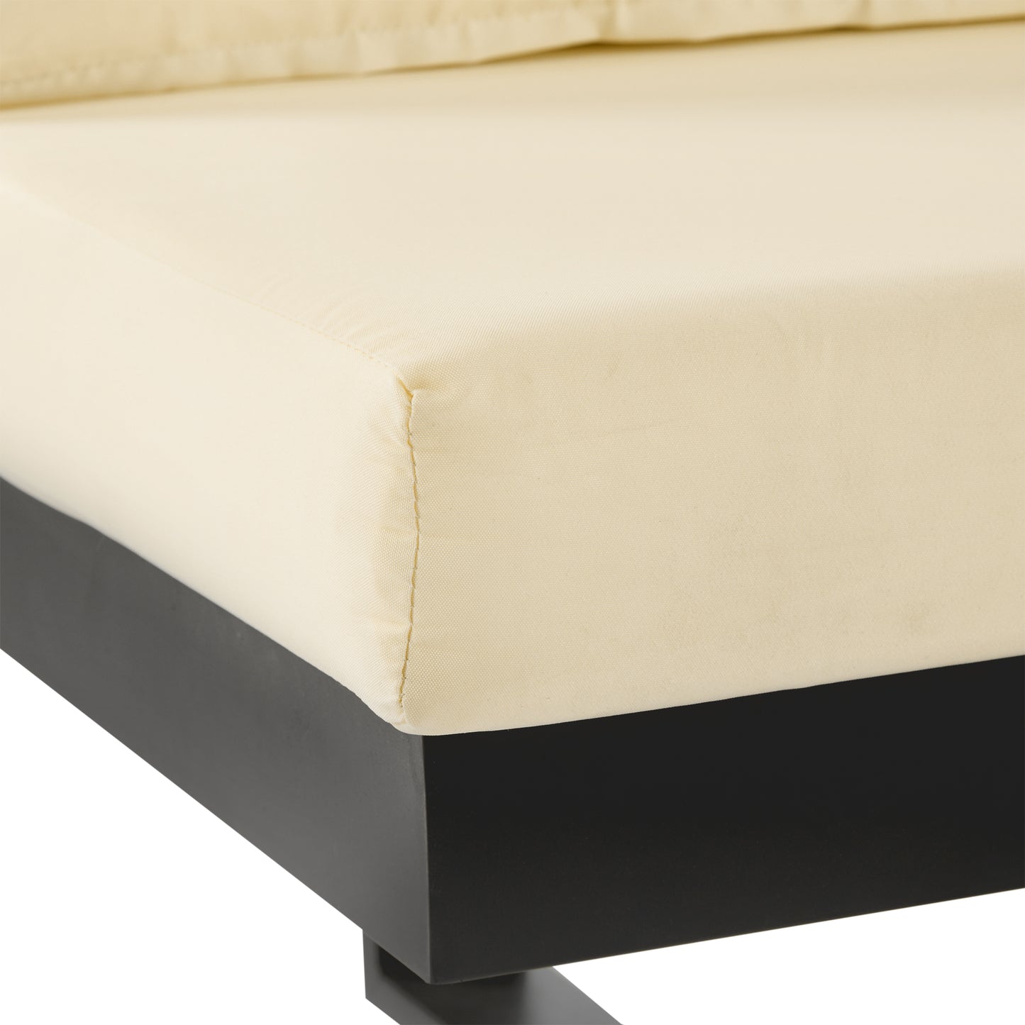 Outdoor Sectional Sofa Set Patio Conversation Set Patio Seating Group Outdoor Daybed with Adjustable Reclining Seats for Backyard, Poolside and Balcony,Beige