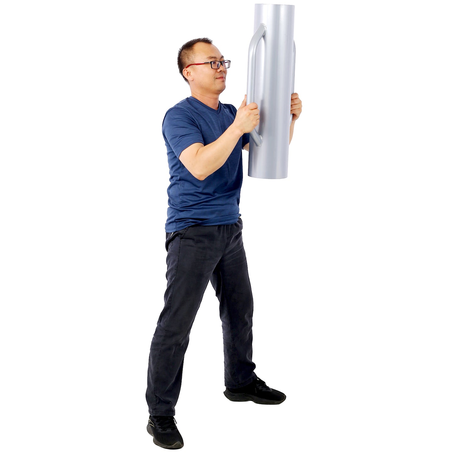 Iron Fence Post Driver, 37LB Metal Fence Post Driver with Handle, Heavy Duty T Post Pounder Rammer for Installing Fence Post