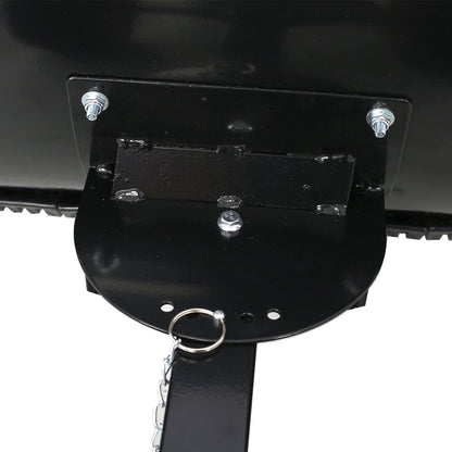 Snow Shovel with Wheels, Snow Pusher, Cushioned Adjustable Angle Handle Snow Removal Tool, 29" Blade, 10" Wheels,black color