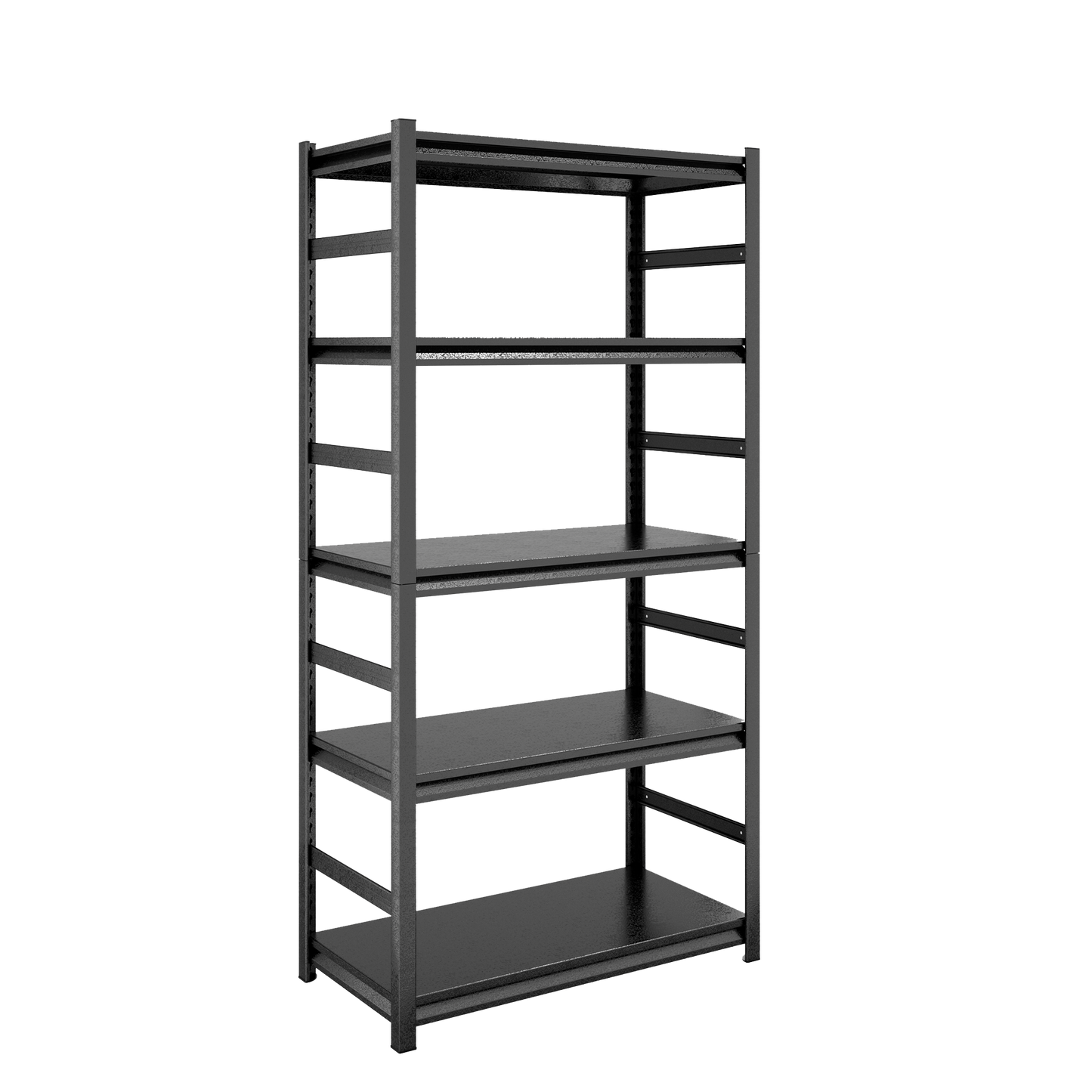Adjustable Heavy Duty Metal Shelving - 5-Tier Storage Shelves, 2000LBS Load, Kitchen, Garage, Pantry H63 * W31.5 * D15.7