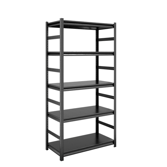 Adjustable Heavy Duty Metal Shelving - 5-Tier Storage Shelves, 2000LBS Load, Kitchen, Garage, Pantry H63 * W31.5 * D15.7