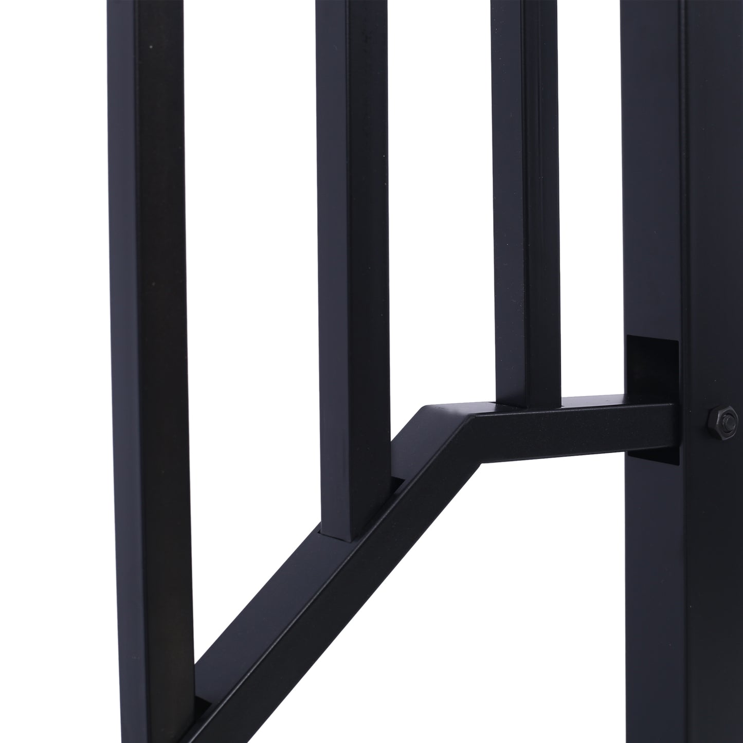 Handrails for Outdoor Steps, Fit 3 or 4 Steps Outdoor Stair Railing, Picket#3 Wrought Iron Handrail, Flexible Porch Railing, Black Transitional Handrails for Concrete Steps or Wooden Stairs