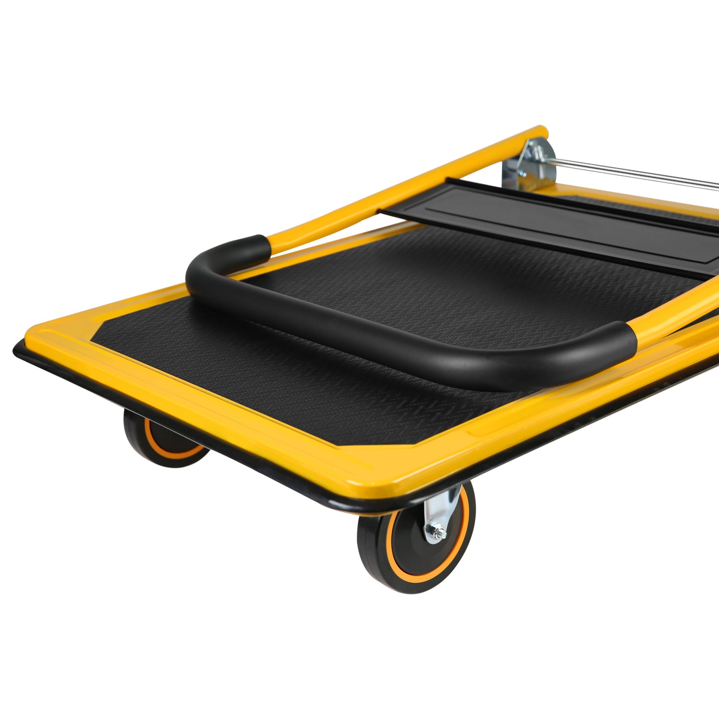 Platform Truck Hand Truck Large Size Foldable Dolly Cart for Moving Easy Storage and 360 Degree Swivel Wheels 660lbs Weight Capacity