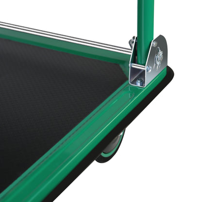Platform Truck Hand Truck Large Size Foldable Dolly Cart for Moving Easy Storage and 360 Degree Swivel Wheels 660lbs Weight Capacity