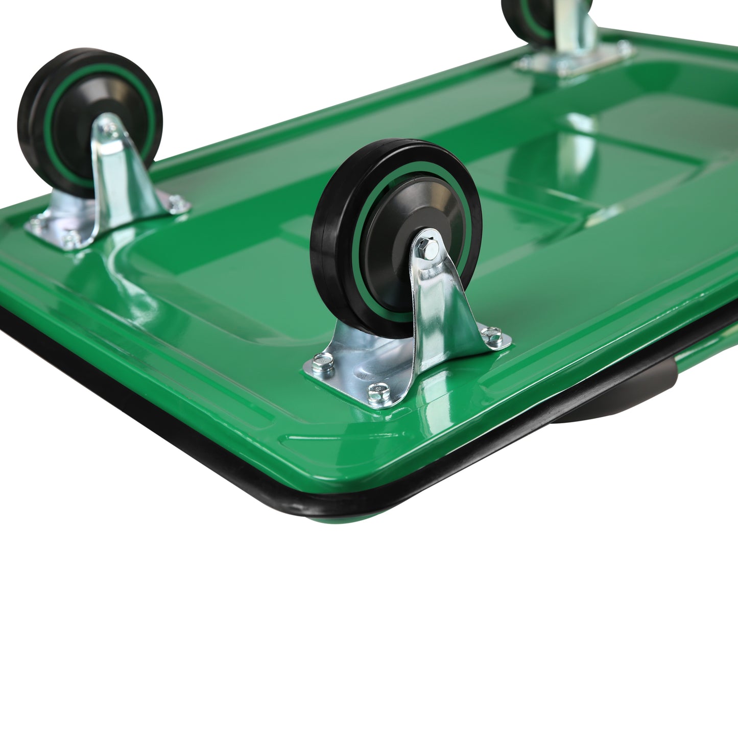 Platform Truck Hand Truck Large Size Foldable Dolly Cart for Moving Easy Storage and 360 Degree Swivel Wheels 660lbs Weight Capacity