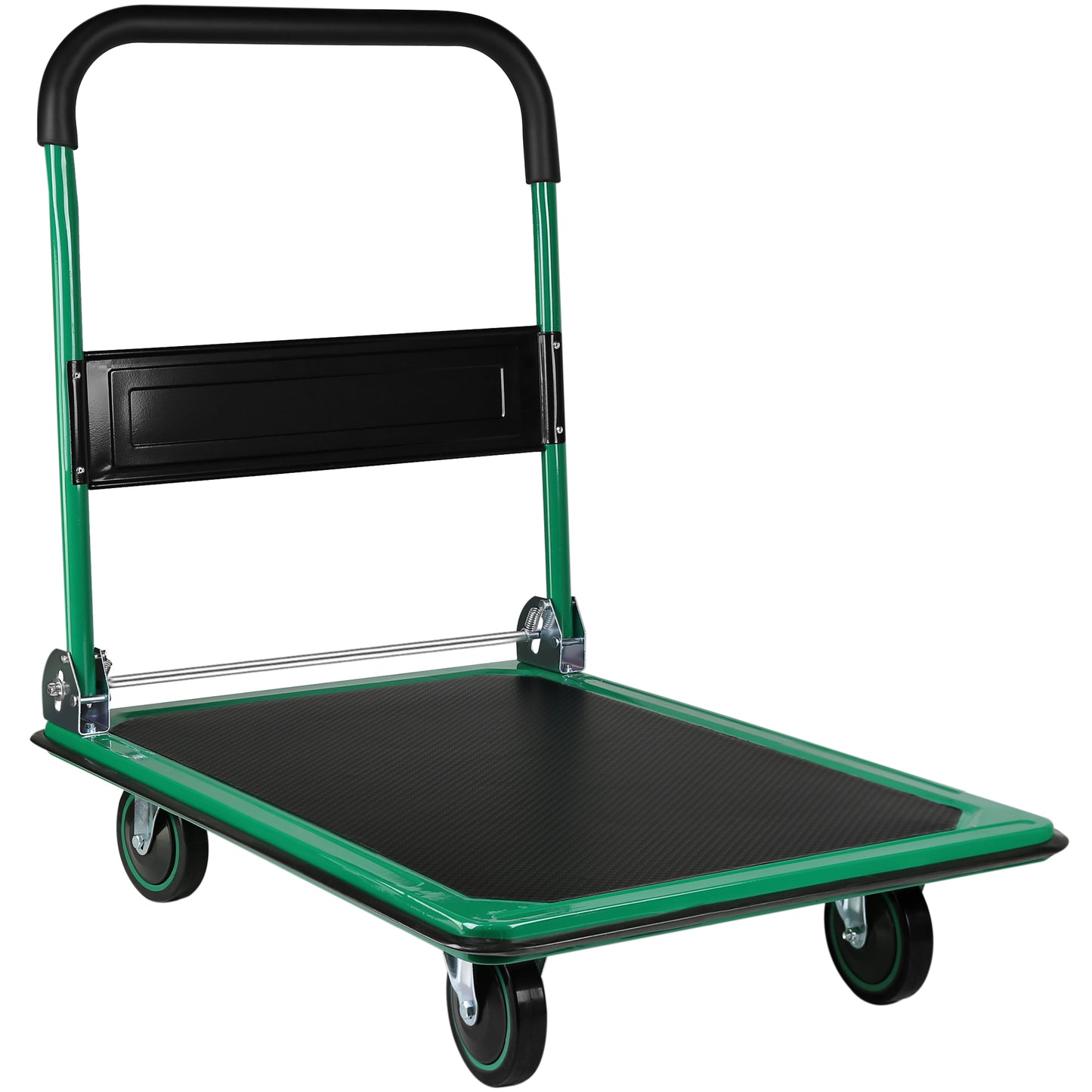 Platform Truck Hand Truck Large Size Foldable Dolly Cart for Moving Easy Storage and 360 Degree Swivel Wheels 660lbs Weight Capacity