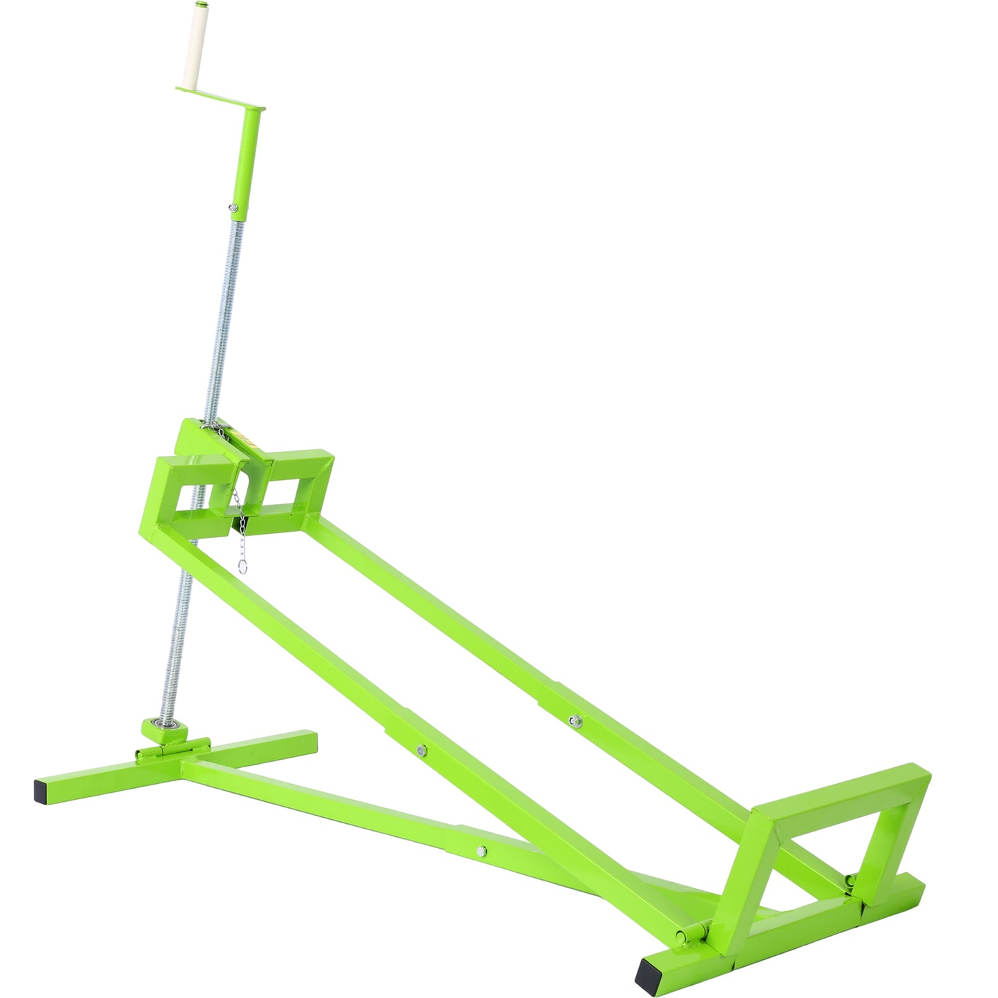 Easy Lawn Mower Lift for Riding Tractors , 800 Lbs Capacity Lawn Tractor Lifter, Ride-on Mower, Cleaning Aid, Universal, Lawn Tractor Lift, Lawn Tractor + 45° Tilt Adjustable, green