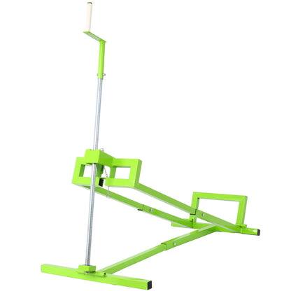 Easy Lawn Mower Lift for Riding Tractors , 800 Lbs Capacity Lawn Tractor Lifter, Ride-on Mower, Cleaning Aid, Universal, Lawn Tractor Lift, Lawn Tractor + 45° Tilt Adjustable, green