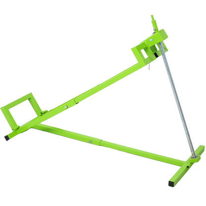 Easy Lawn Mower Lift for Riding Tractors , 800 Lbs Capacity Lawn Tractor Lifter, Ride-on Mower, Cleaning Aid, Universal, Lawn Tractor Lift, Lawn Tractor + 45° Tilt Adjustable, green