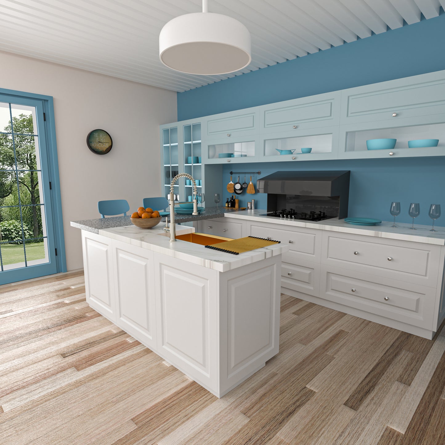 30 Gold Farmhouse Sink - 30 Inch Kitchen Sink Stainless Steel 16 gauge Apron Front Kitchen Sink