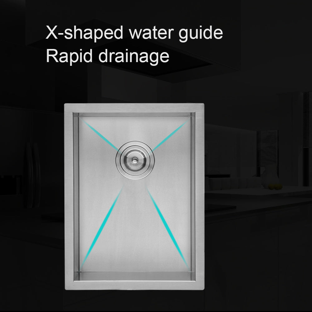 15 Inch Undermount Sink - 15"x20"x9" Undermount Stainless Steel Kitchen Sink 16 Gauge 9 Inch Deep Single Bowl Kitchen Sink Basin