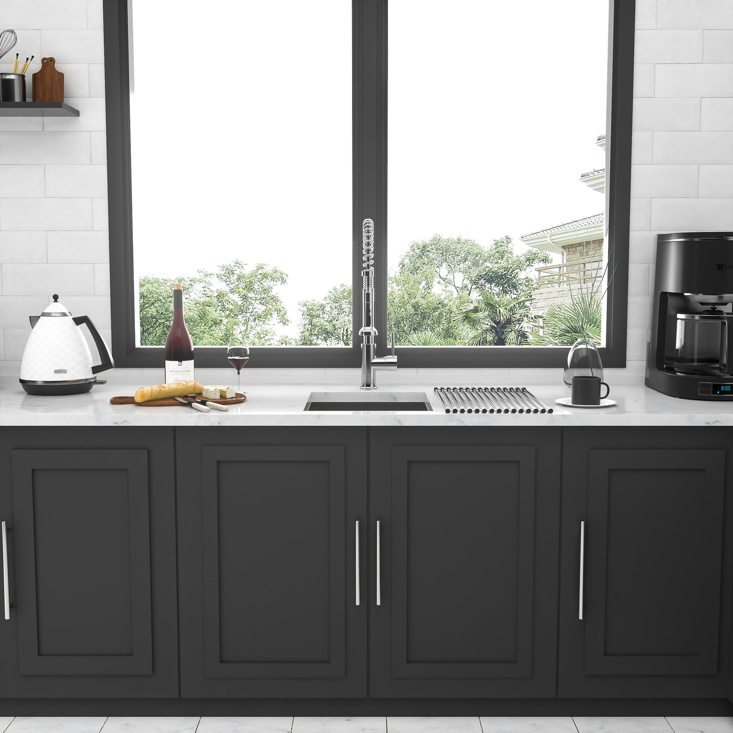 13 Inch Undermount Sink - 13" x 15" x 9" Undermount Stainless Steel Kitchen Sink 16 Gauge 9 Inch Deep Single Bowl Kitchen Sink Basin