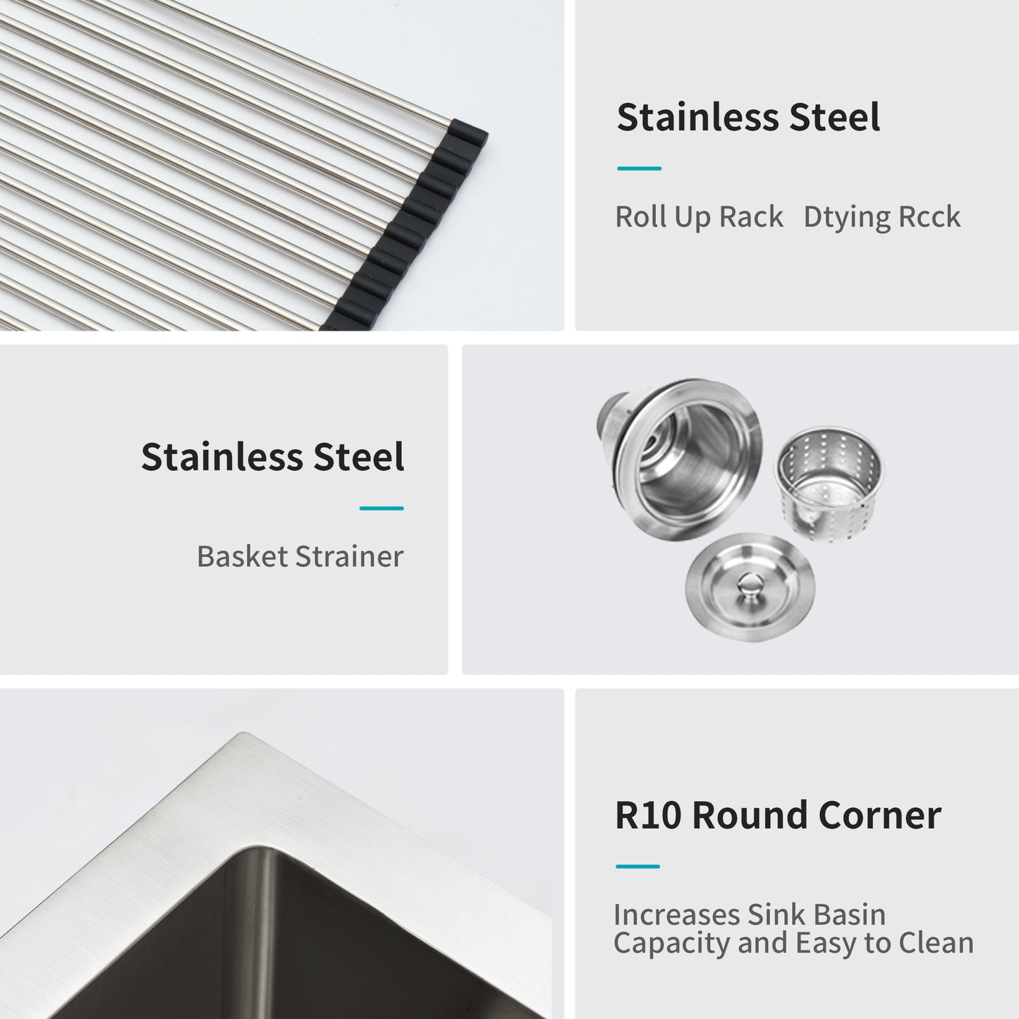 30 Inch Farmhouse Kitchen Sink - 30"x21"x10" Stainless Steel Apron Front Farmhouse Sink 10 Inch Deep 16 Gauge Single Bowl Kitchen Sink Basin