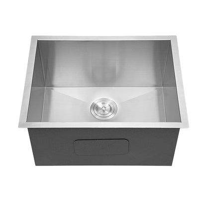 Laundry Sink 21 Inch - 21 x 18 x 12 Inch Undermount Laundry Utility Sink Deep Single Bowl 16 Gauge Stainless Steel Laundry Tub Sinks