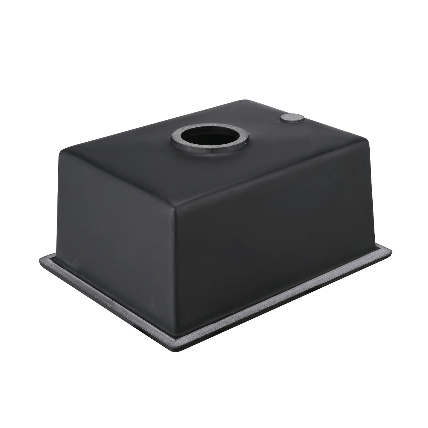 Quartz 13.77" L X 17.71" W Undermount Bar Sink With Basket Strainer