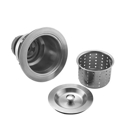 Quartz 13.77" L X 17.71" W Undermount Bar Sink With Basket Strainer