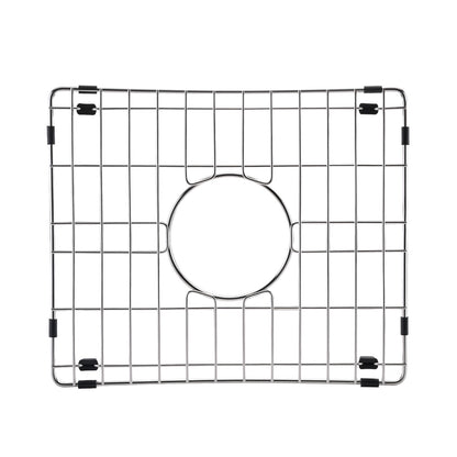 Quartz 18" L X 16" W Undermount Bar Sink With Grid And Strainer