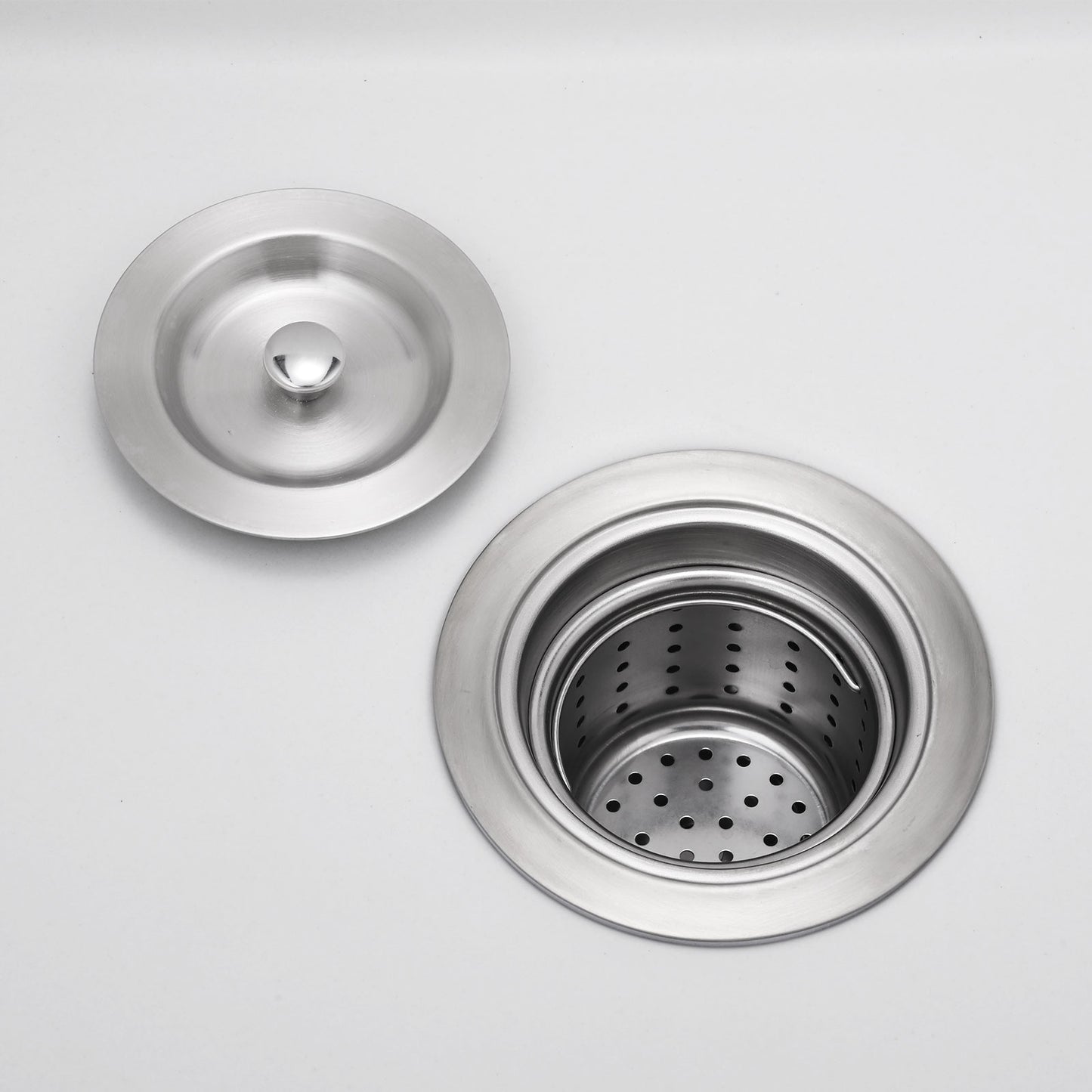 Quartz 18" L X 16" W Undermount Bar Sink With Grid And Strainer