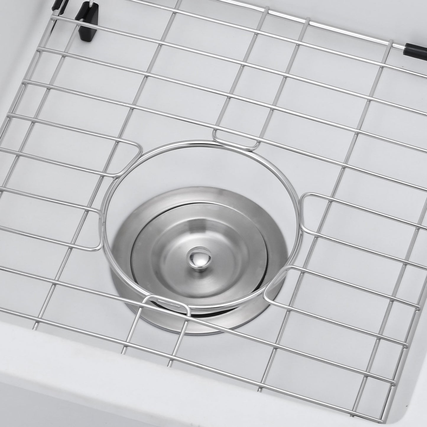 Quartz 18" L X 16" W Undermount Bar Sink With Grid And Strainer