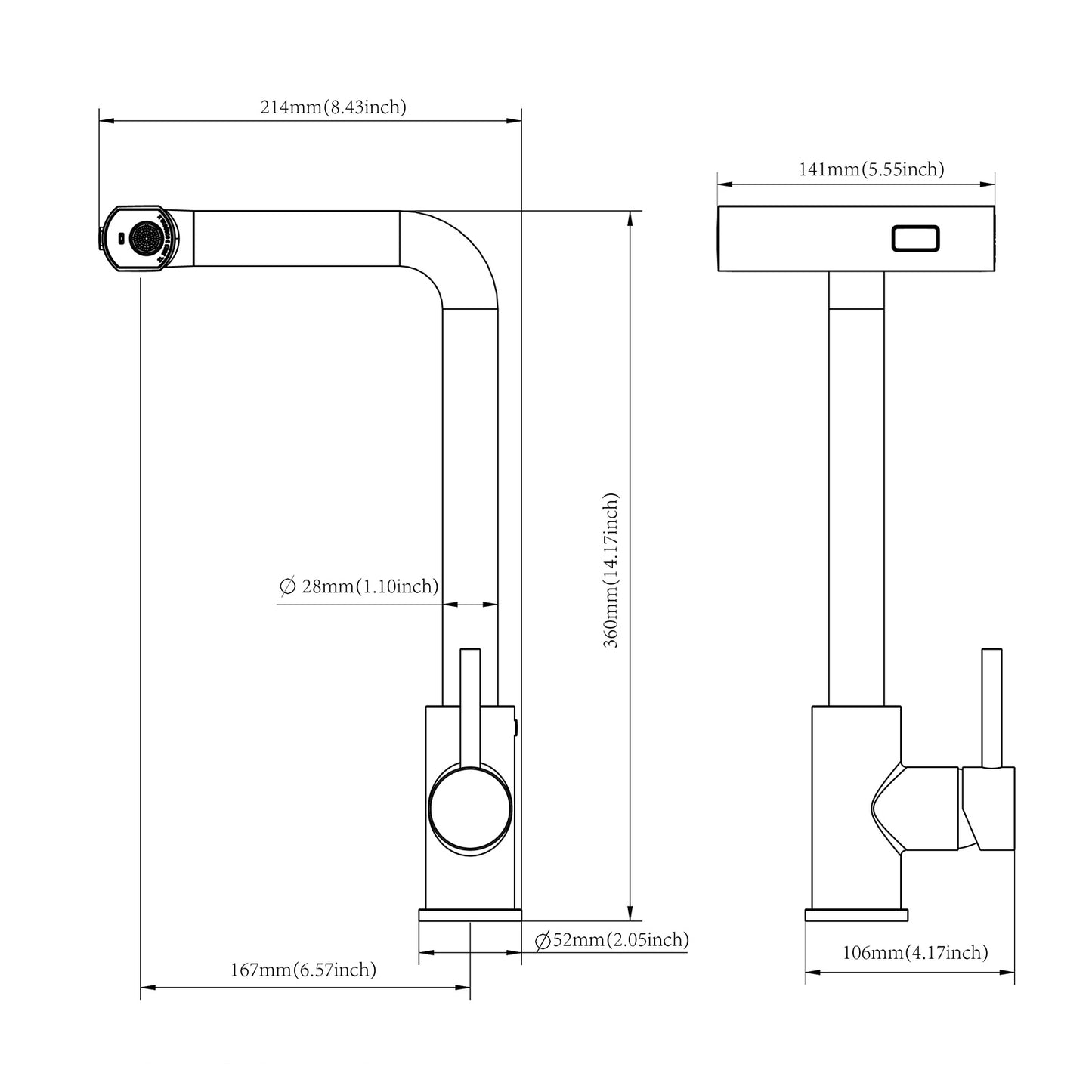 30" Drop-in Kitchen Sink with Pull-Out Faucet and Soap Dispenser - 30 x 22 x 10 inch Single Bowl 16 Gauge Stainless Steel Topmount Kitchen Sink Basin