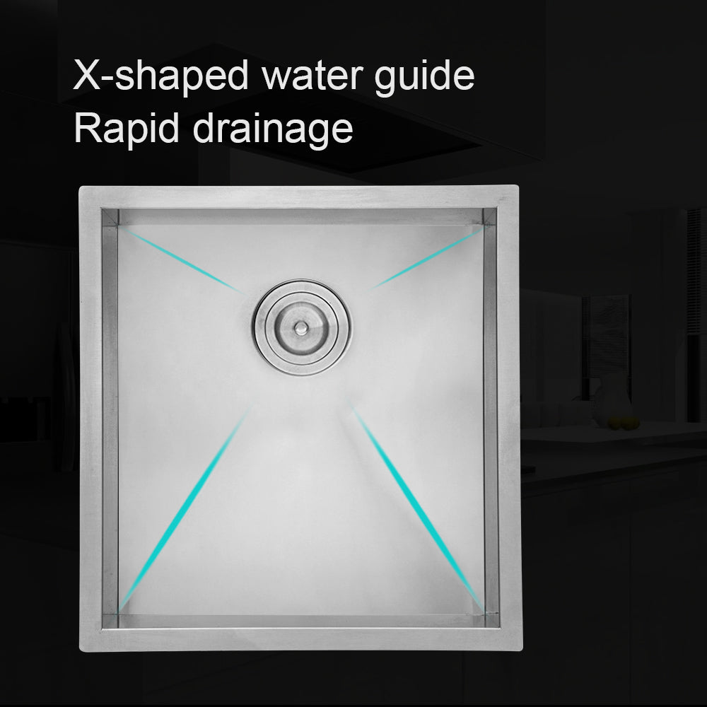 19 Inch Undermount Sink - 19" x 20" x 9" Undermount Stainless Steel Kitchen Sink 16 Gauge 9 Inch Deep Single Bowl Kitchen Sink Basin