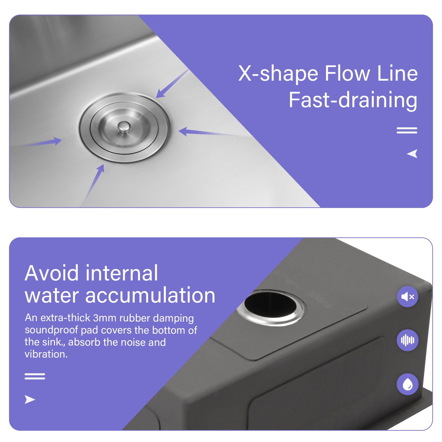 Laundry Workstation Sink - 24" x 18" x 13" Undermount Workstation Laundry Utility Sink Deep Single Bowl 16 Gauge Stainless Steel Laundry Tub Sinks