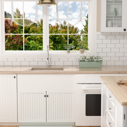 Laundry Workstation Sink - 24" x 18" x 13" Undermount Workstation Laundry Utility Sink Deep Single Bowl 16 Gauge Stainless Steel Laundry Tub Sinks