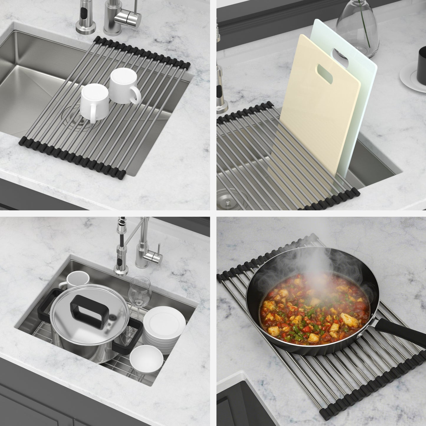 ADA-COMPLIANT Kitchen Sink, 23 Inch Undermount Sink 5.5-Inch Low Depth ADA Compliant Single Bowl 16 Gauge Stainless Steel 23 x 18 x 5.5 Inch Handmade Sinks Basin