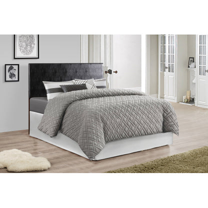 Contemporary Casual Black Bed Frame