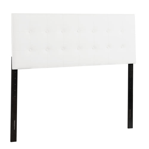 Full Headboard , WHITE