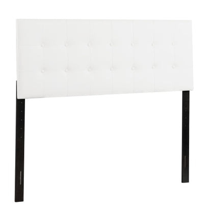Full Headboard , WHITE
