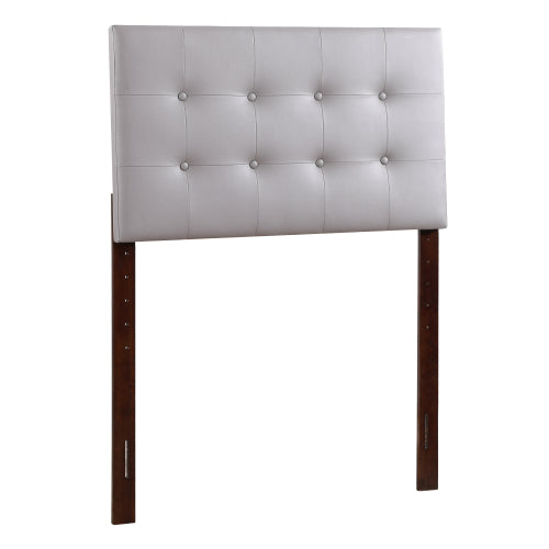 Stylish Light Grey Adjustable Headboard