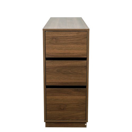 Kitchen Counter Cabinet with Sliding Glass Doors