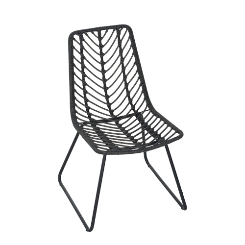 DEJA CHAIR,2PCS with 2 Cushions,Gray