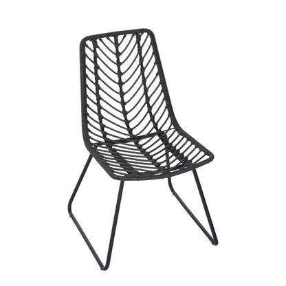 DEJA CHAIR,2PCS with 2 Cushions,Gray