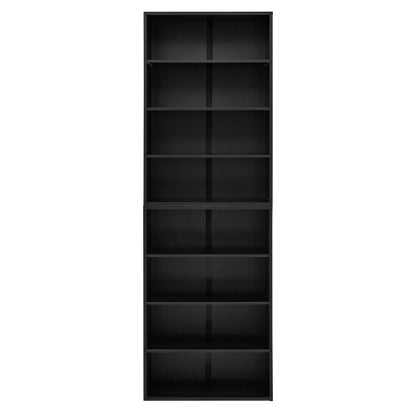Detachable 8-Layer Adjustable CD DVD Storage Cabinet Multi-purpose Home Bookcase