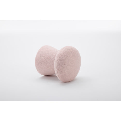 Pink Teddy Mushroom Swivel Ottoman, Wooden Frame 250 LBS Foot Stool Fully Assembled