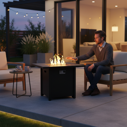 Outdoor Fire Pit for Outdoor Home Garden Backyard Fireplace