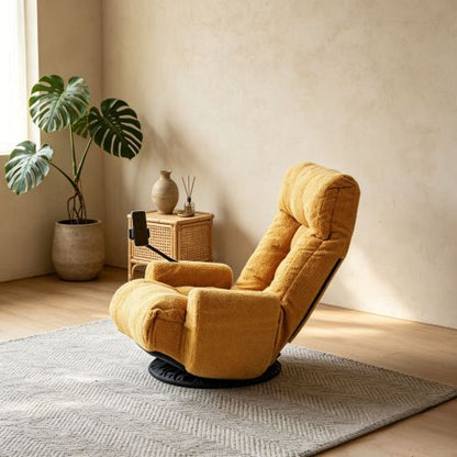 5-Angle Adjustable 360 degree  Rotatable Leisure Sofa Chair with Phone Holder