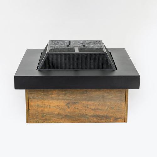 36-inch Iron Fire Pit Table Wood-burning stove