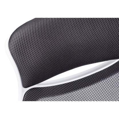 Office Chair, Adjustable Height, Swivel, Ergonomic, Armrests, Computer Desk, Work, Grey Mesh, Chrome Metal, Contemporary, Modern